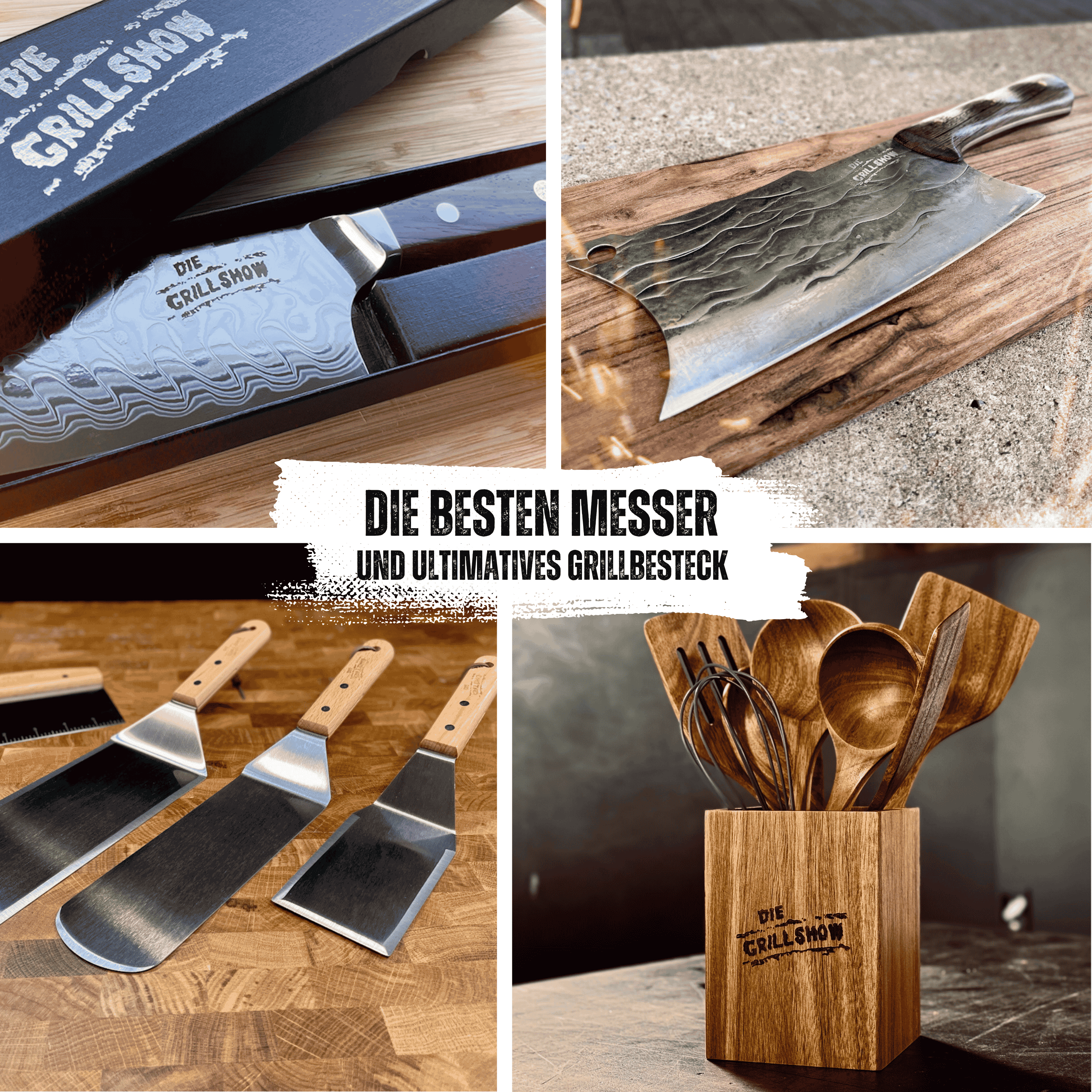 Die besten Messer und ultimatives Grillbesteck