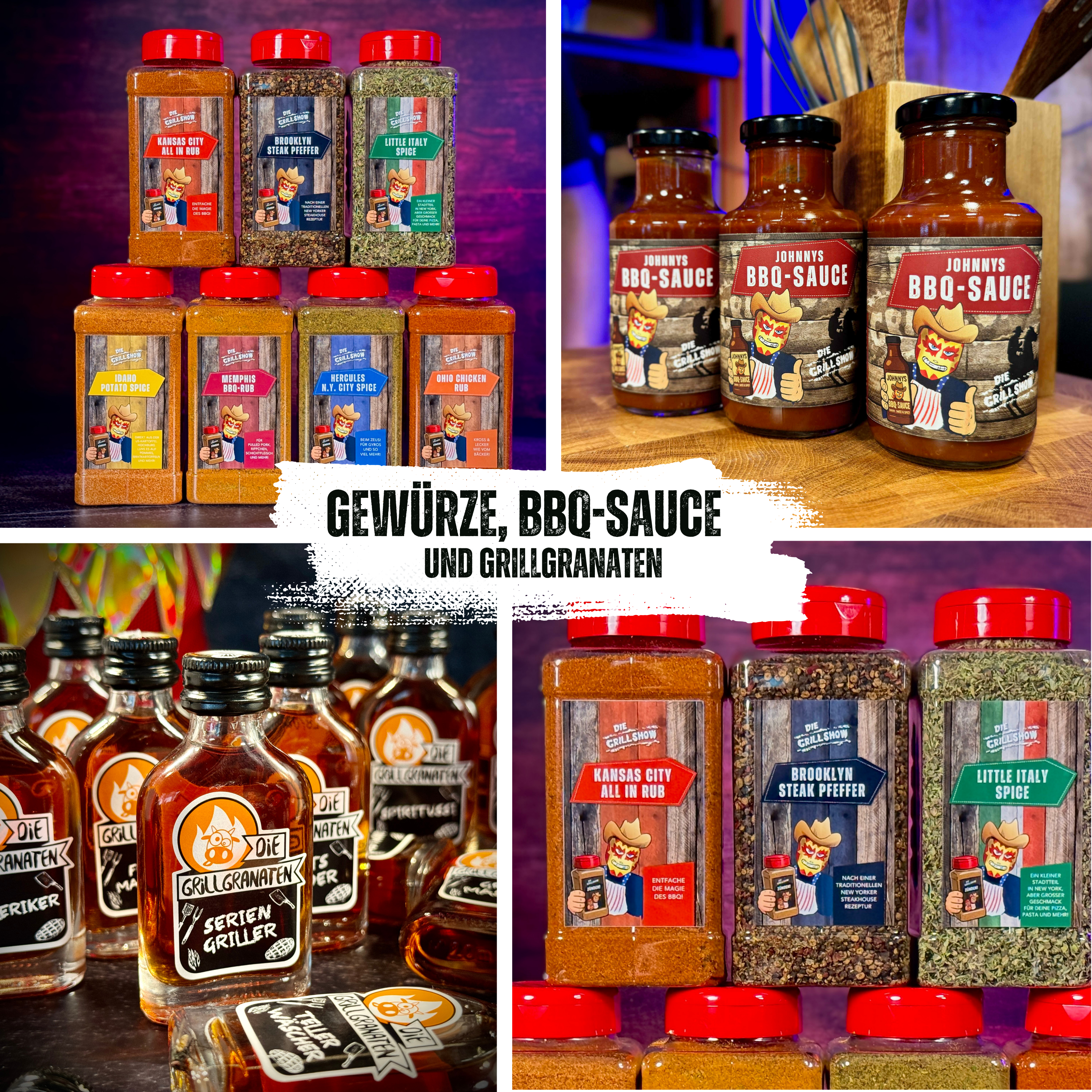 Johnnys Gewürze, BBQ-Sauce und mehr!