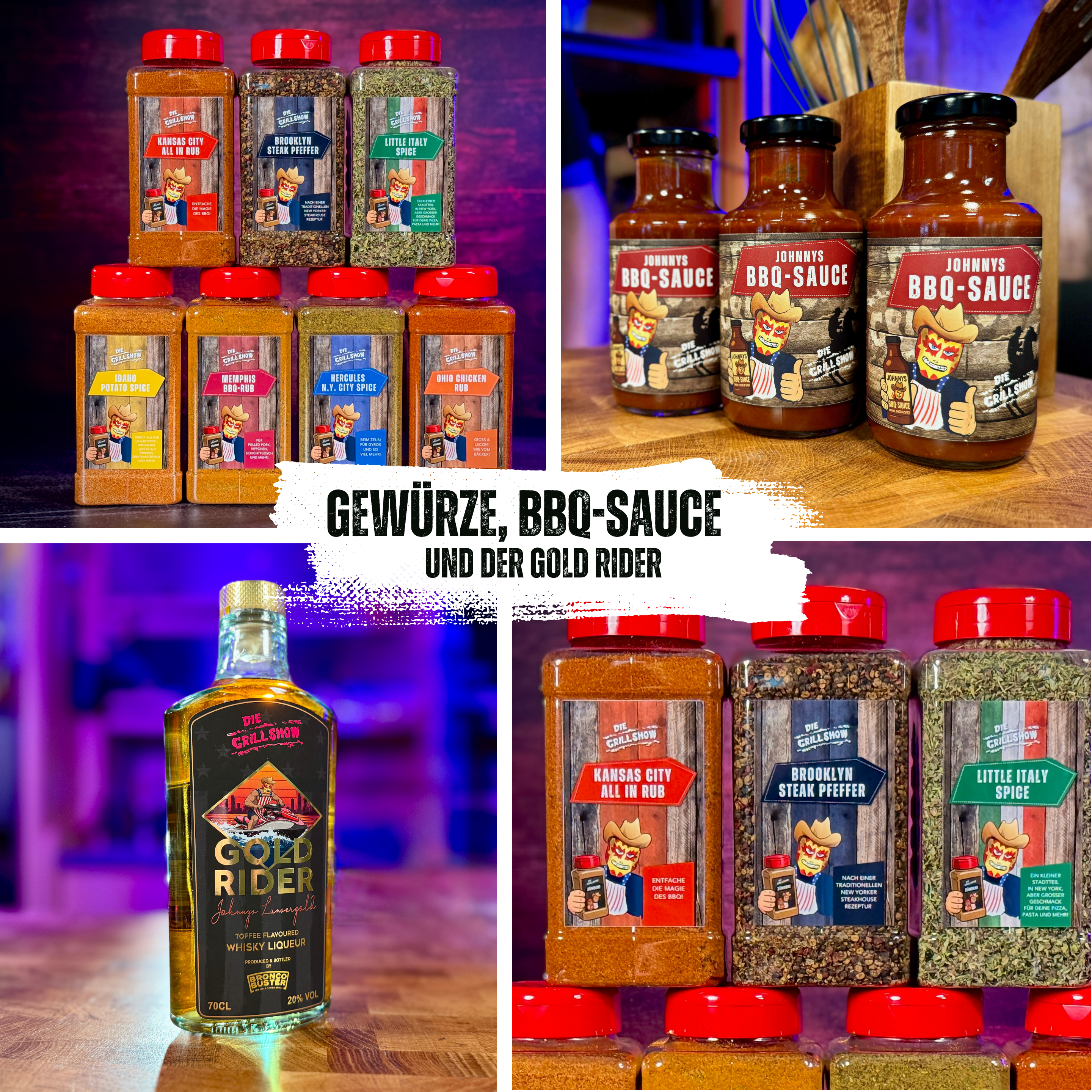 Johnnys Gewürze, BBQ-Sauce und mehr!
