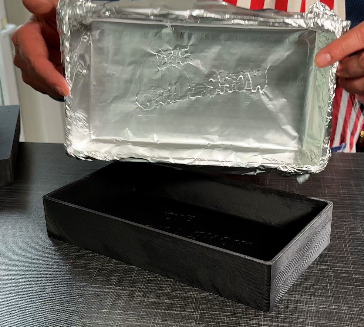 Die 3D-Druckdaten (*.3mf) für die selbstgedruckte Aluschalen-Presse