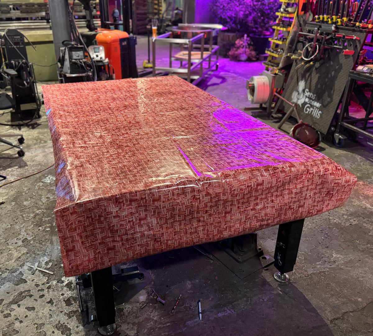 Die Bacon-Tischdecke
