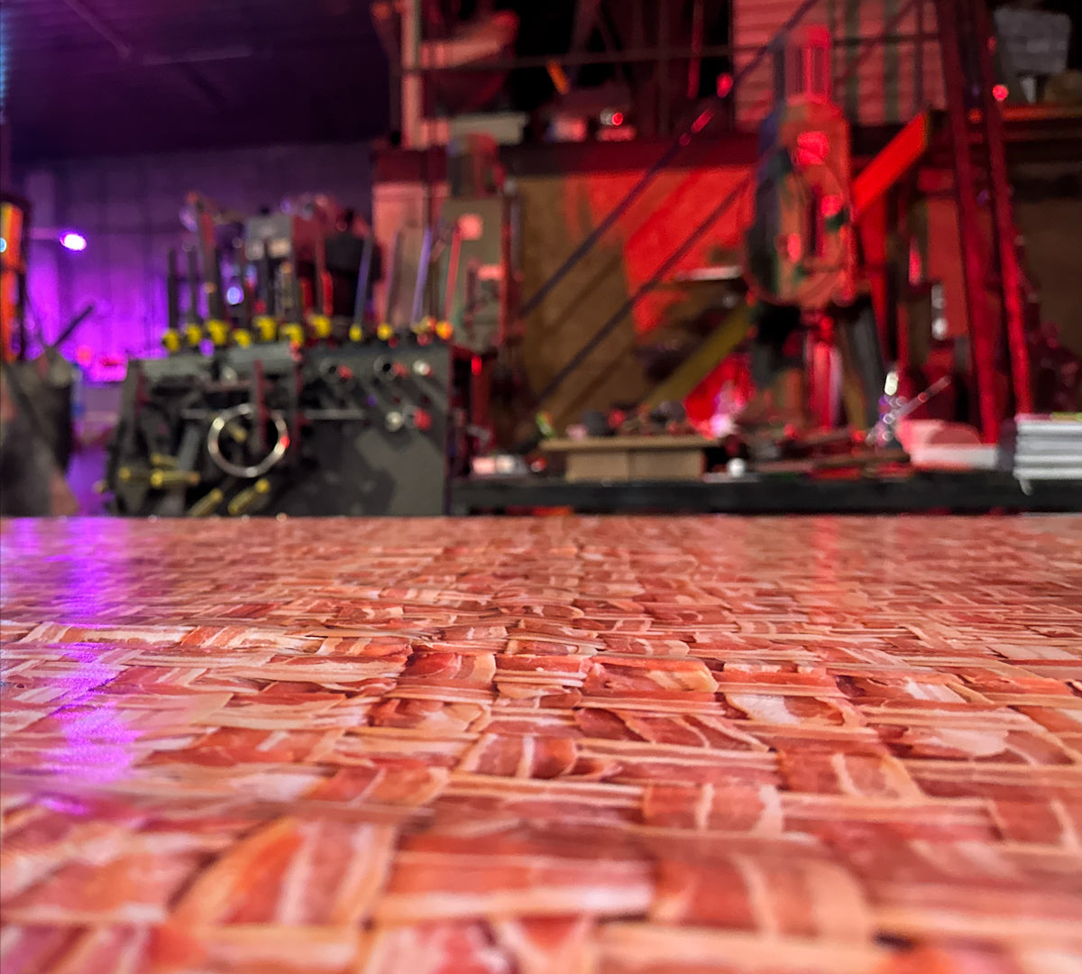 Die Bacon-Tischdecke