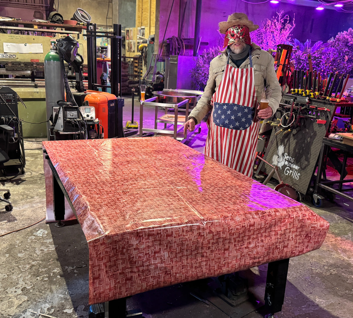 Die Bacon-Tischdecke