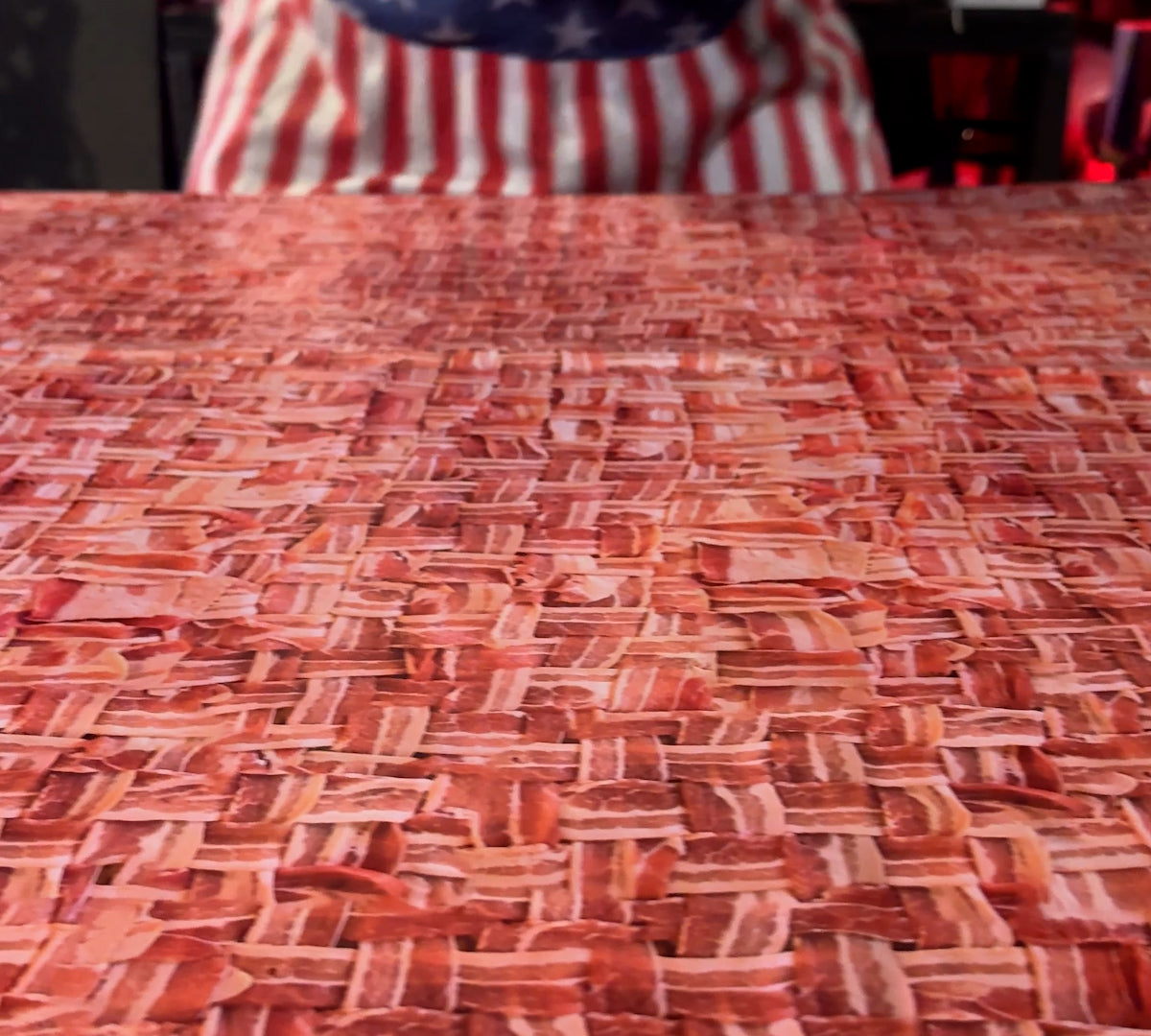 Die Bacon-Tischdecke