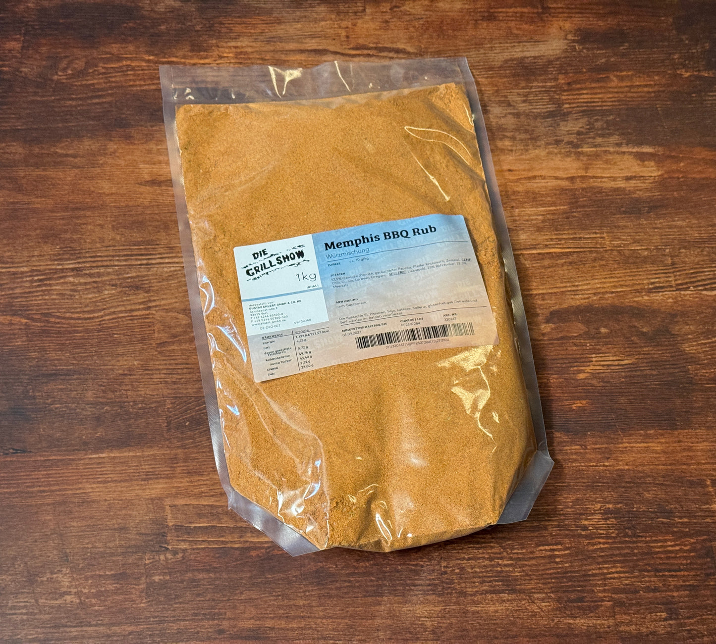Memphis BBQ Rub (1 kg)