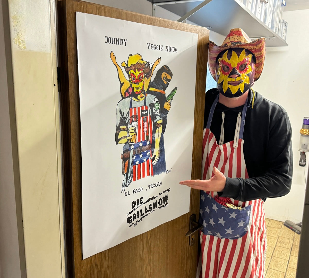 Das Grillshow-Poster