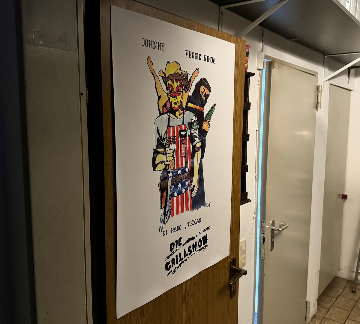 Das Grillshow-Poster