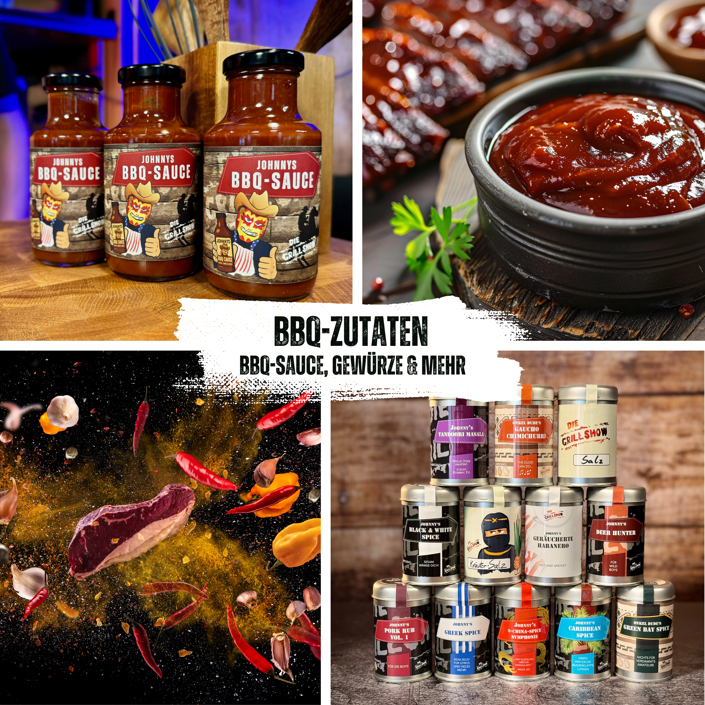 Johnnys BBQ-Sauce & Gewürze