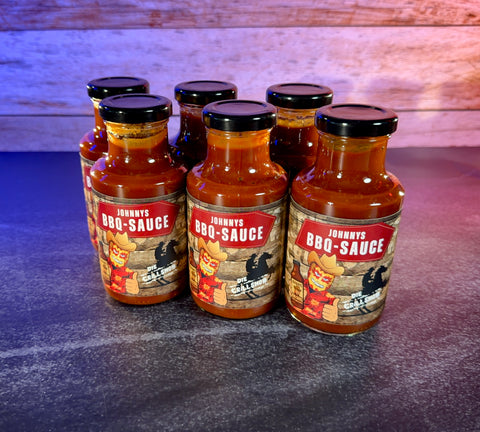 Johnnys BBQ-SAUCE im 6er Pack