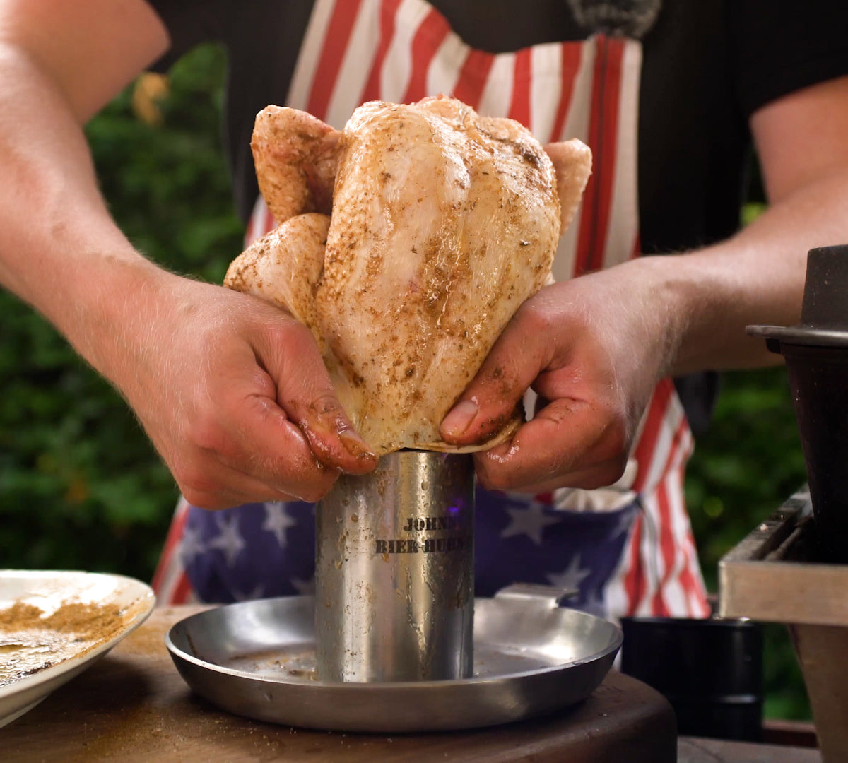 Die Bier-Huhn-Pfanne