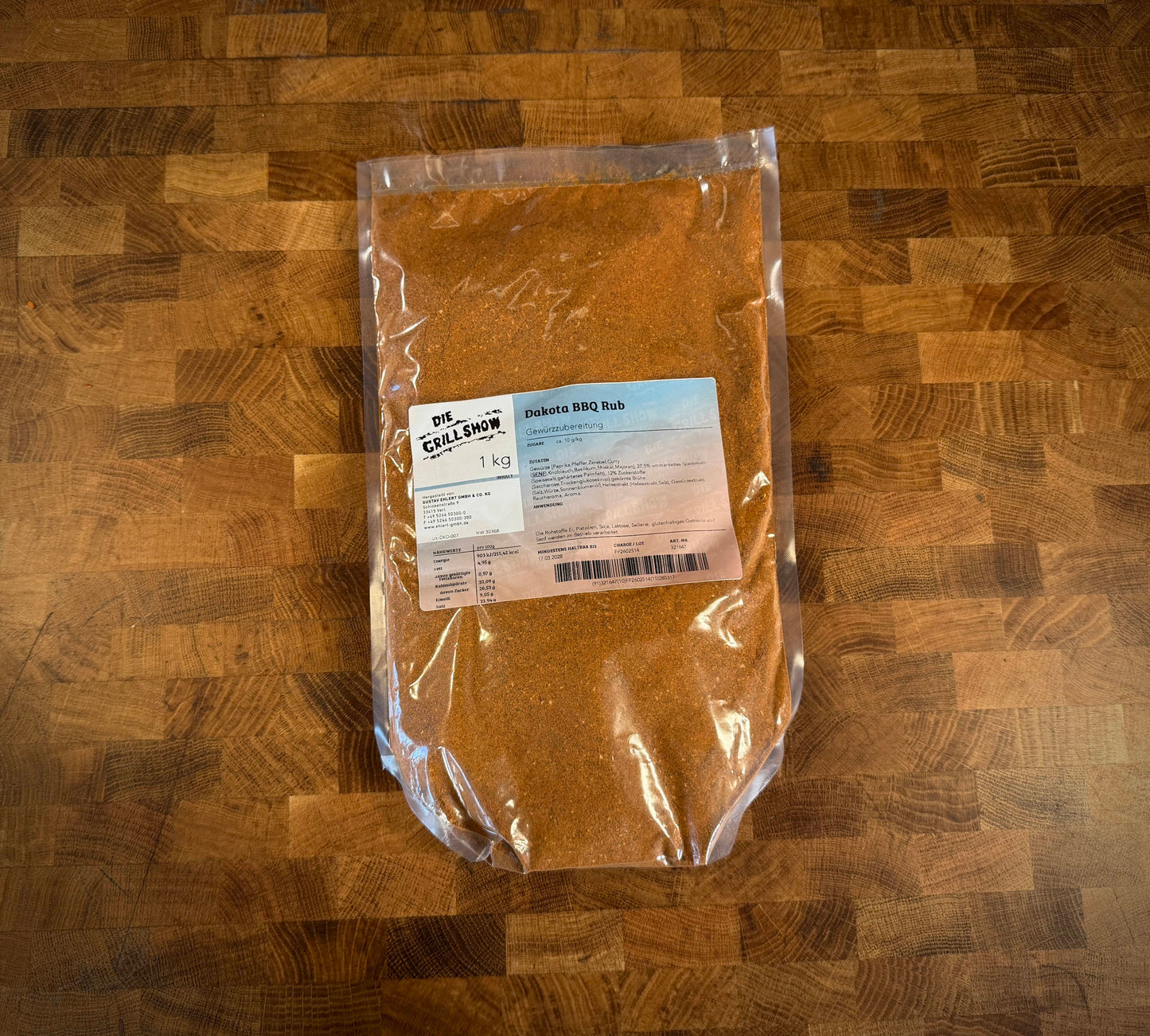 Dakota BBQ Rub (1 kg)